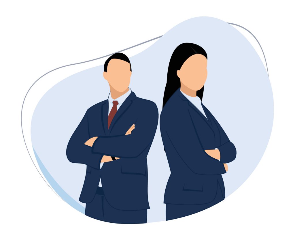 businessmen and business women work team businessman silhouette businessman silhouette flat design businessman silhouette on blue background free vector