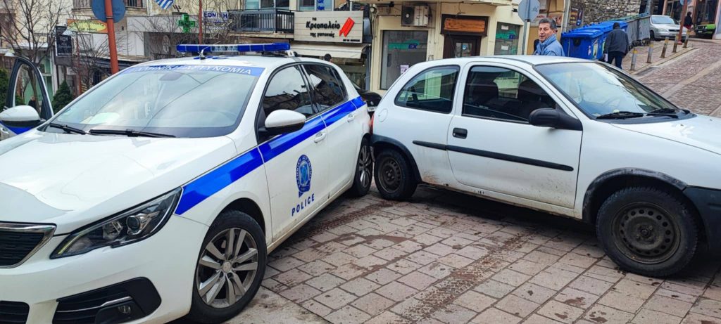 Ένταση στο κέντρο του Καρπενησίου1